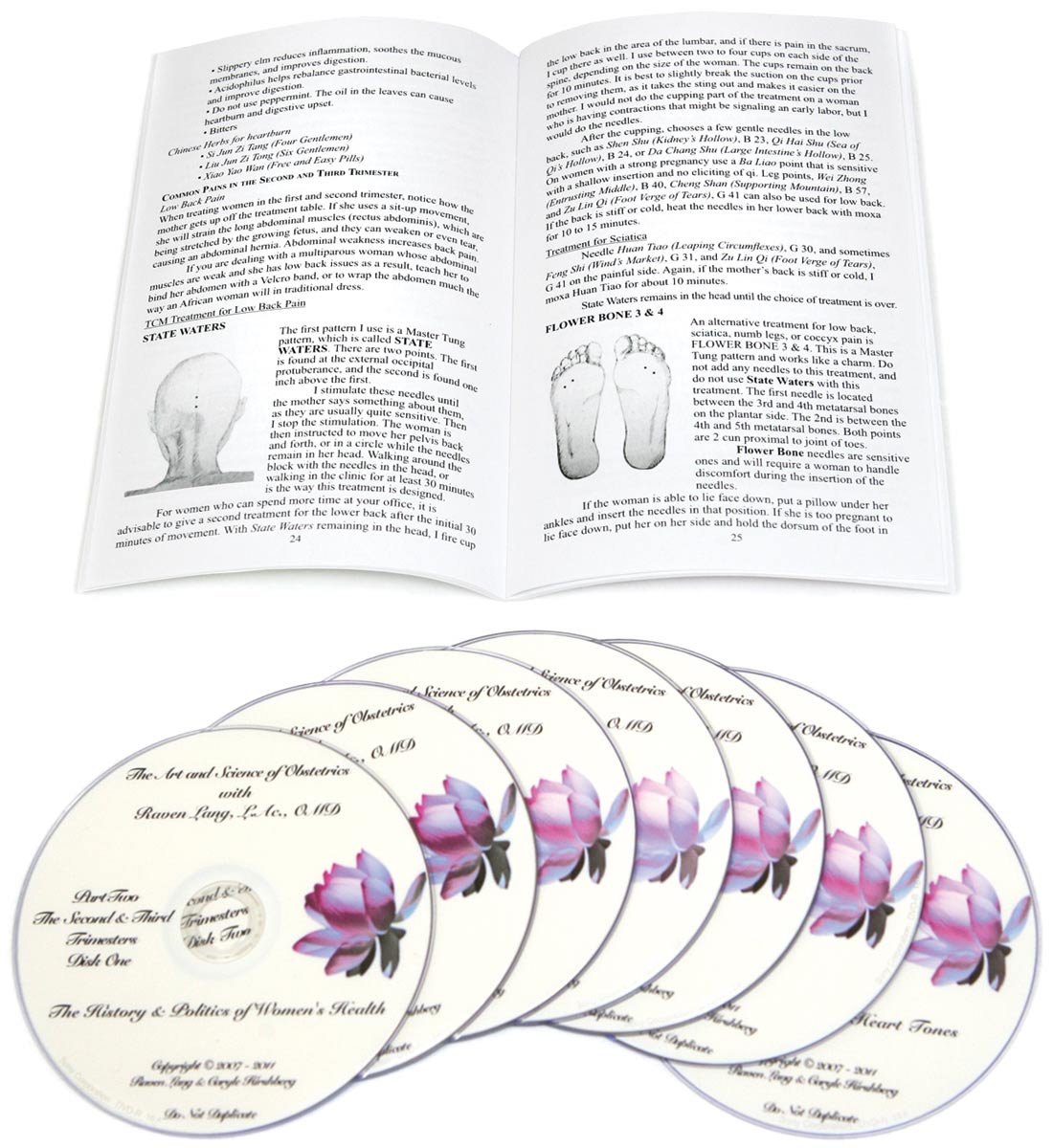 Booklet and DVDs for The Art & Science of Obstetrics, Part 2- Raven Lang