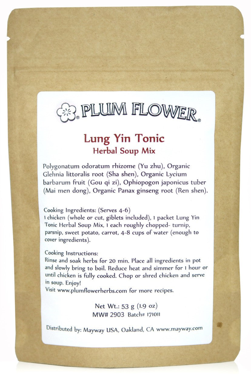 Plum Flower™️ Lung Yin Tonic Herbal Soup Mix