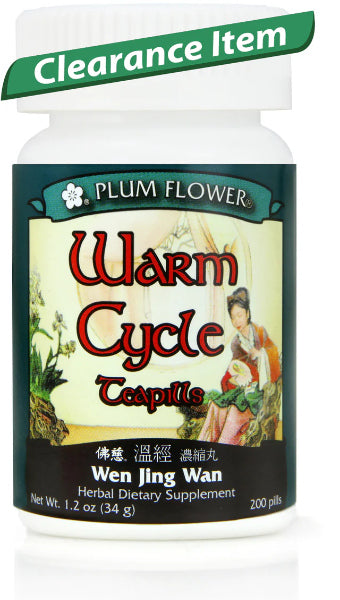 Plum Flower™️ Warm Cycle Teapills - clearance item