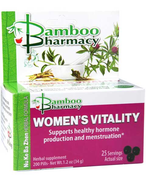 Bamboo Pharmacy® Women's Vitality, box