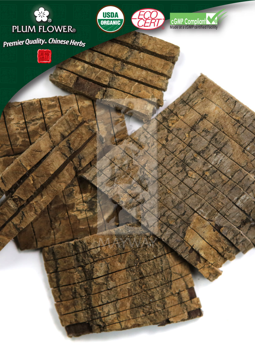 Plum Flower™️ Du Zhong, unsulfured- Certified Organic