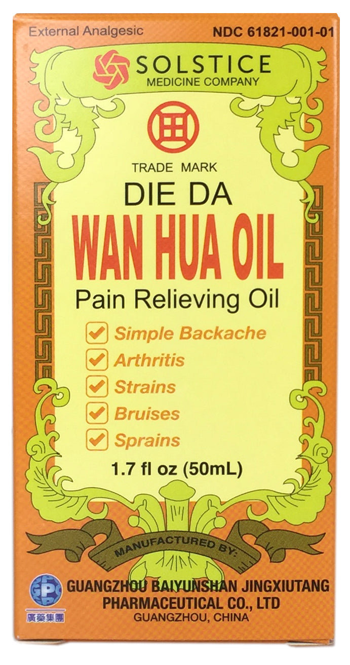 Solstice Medicine Company Die Da Wan Hua Oil