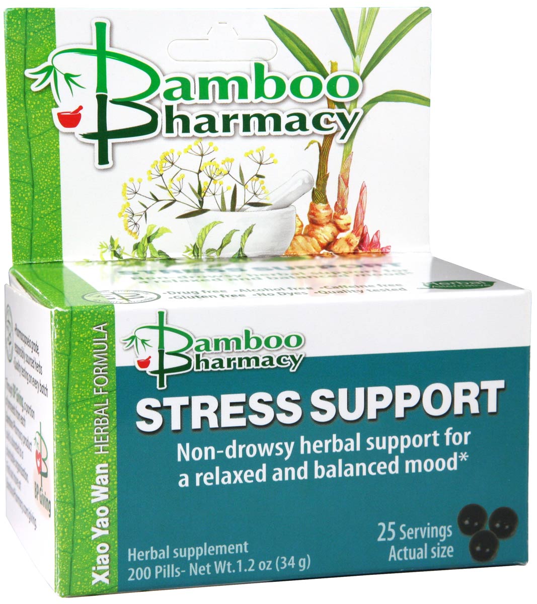 Bamboo Pharmacy® Stress Support, box