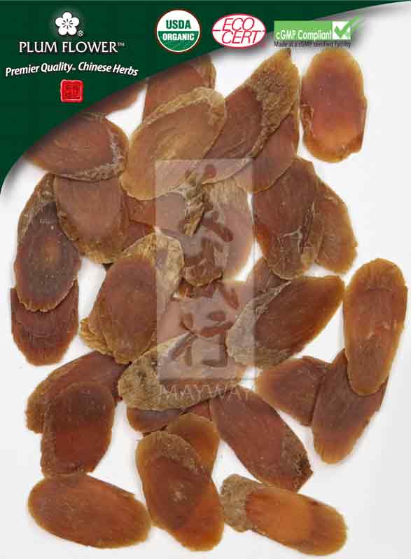 Plum Flower™️ Ren Shen (jilin, hong) slices, unsulfured- Certified Organic