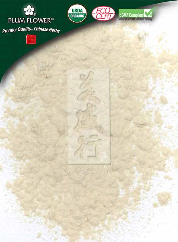 Plum Flower™️ Ren Shen (kirin, bai) powder, unsulfured- Certified Organic