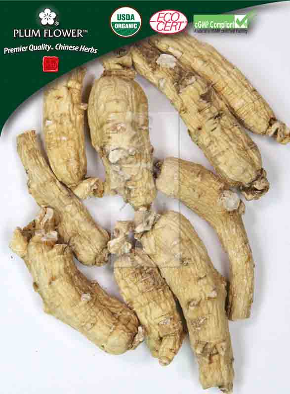 Plum Flower™️ Ren Shen (jilin, bai), unsulfured- Certified Organic