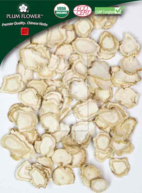 Plum Flower™️ Ren Shen (jilin, bai) slices, unsulfured- Certified Organic