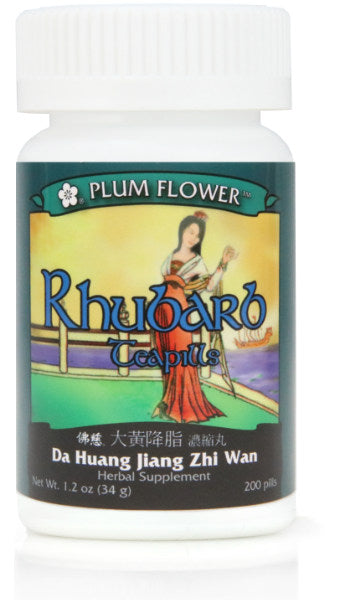 Plum Flower™️ Rhubarb Teapills