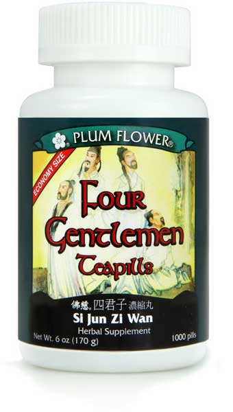 Plum Flower™️ Four Gentlemen Teapills, economy size