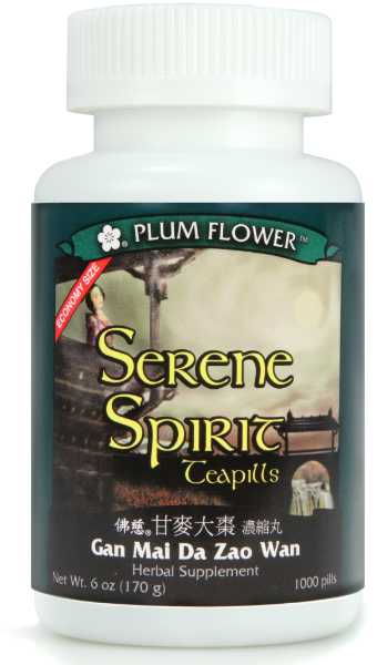 Plum Flower™ Serene Spirit Teapills, economy size