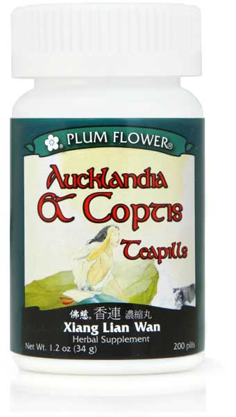Plum Flower™️ Aucklandia & Coptis Teapills