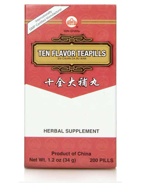 Min Shan® Ten Flavor Teapills