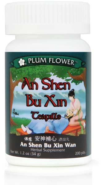 Plum Flower™️ An Shen Bu Xin Teapills