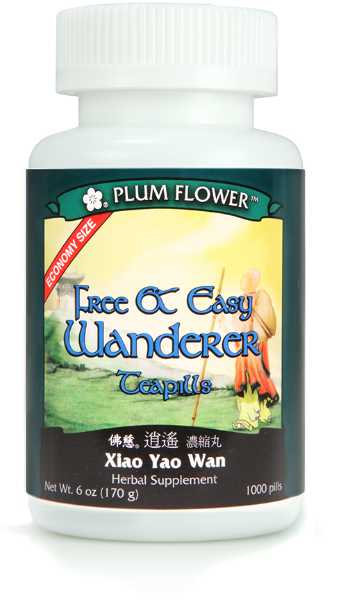 Plum Flower™️ Free & Easy Wanderer Teapills, economy size