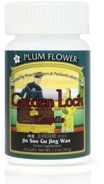 Plum Flower™️ Golden Lock Teapills