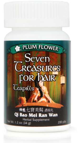 Plum Flower™ Seven Treasures For Hair Teapills