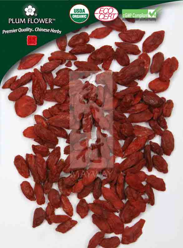 Plum Flower™️ Gou Qi Zi, unsulfured- Certified Organic