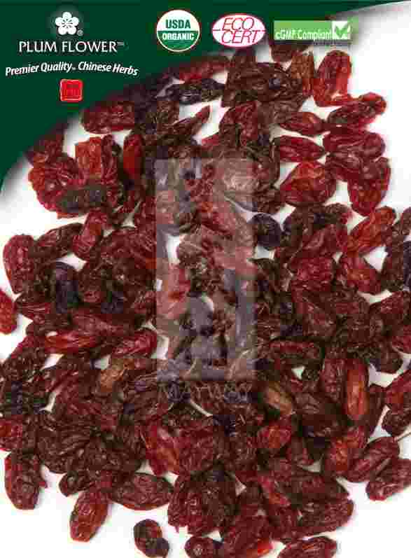 Plum Flower™️ Shan Zhu Yu, unsulfured- Certified Organic