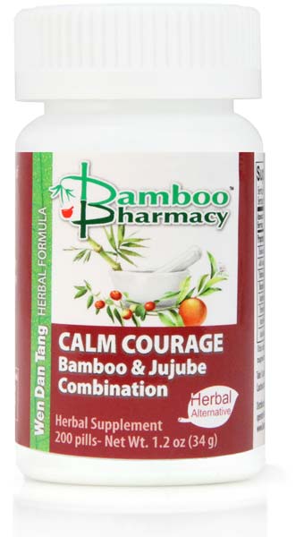 Bamboo Pharmacy® Calm Courage Teapills