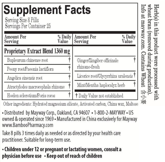 Bamboo Pharmacy™️ Stress Support, supplement facts