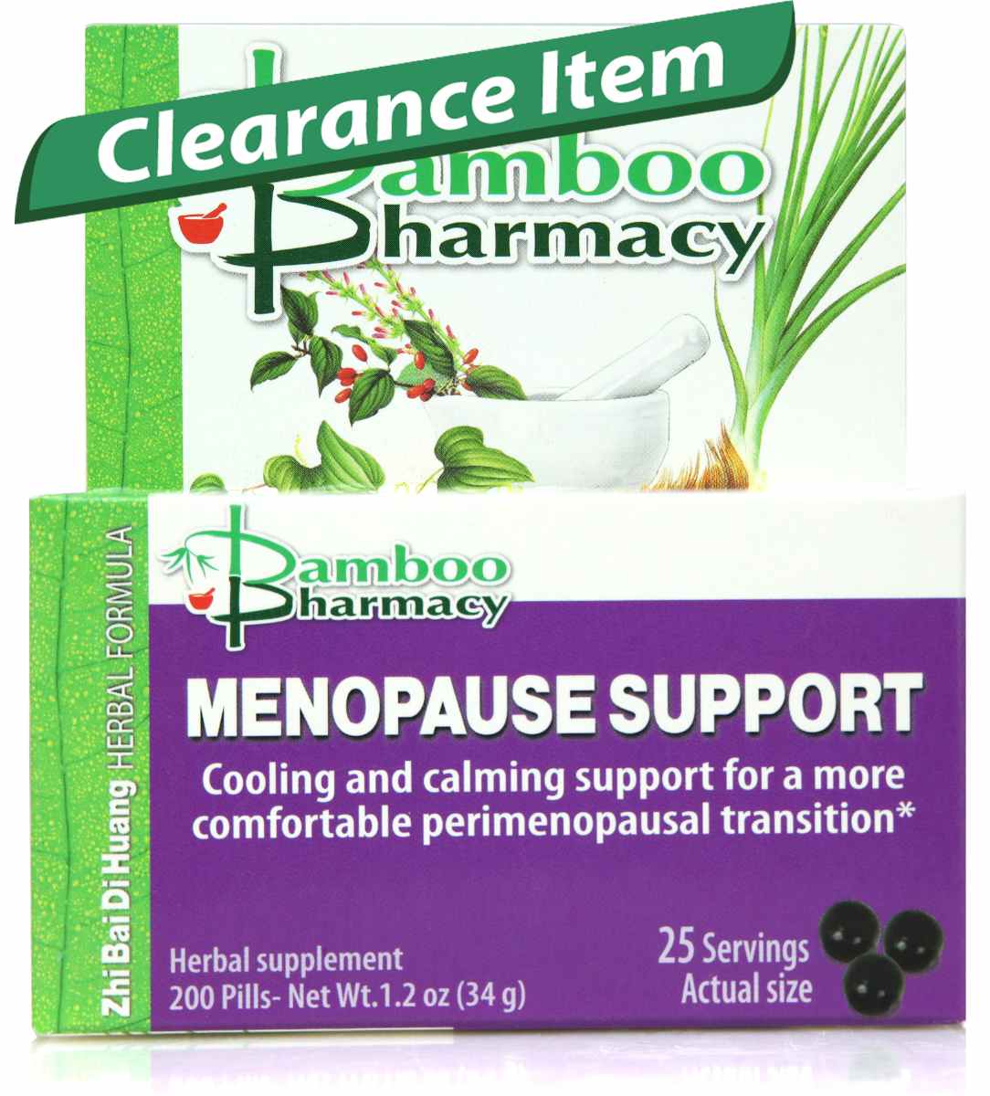 Bamboo Pharmacy™️ Menopause Support - box - clearance item