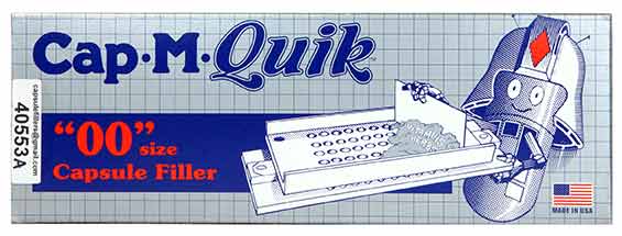 Cap•M•Quik Capsule Filler (size 00)