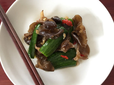 Spring Recipe: Cloud Ear and Cucumber Salad