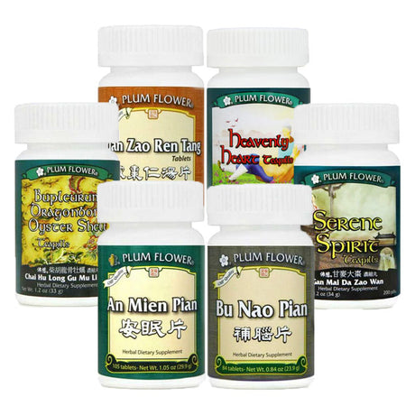 TCM formulas for anxiety and insomnia