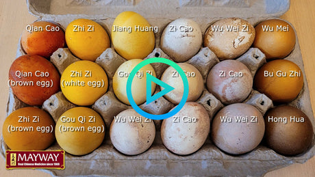 Chinese Herb Egg Dyeing