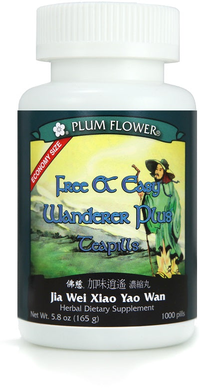Plum Flower™️ Free & Easy Wanderer Plus Teapills, economy size