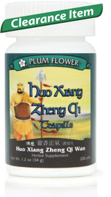 Plum Flower™️ Huo Xiang Zheng Qi Teapills - clearance item