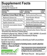 Bamboo Pharmacy® Stress Support, supplement facts