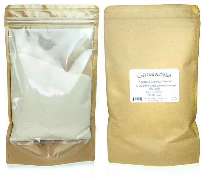 Plum Flower™️ American Ginseng / Xi Yang Shen powder