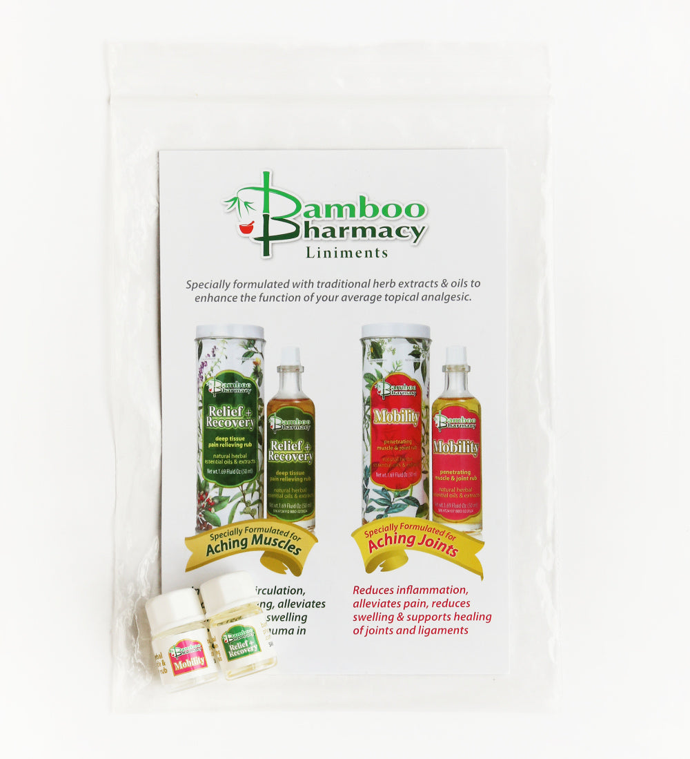 Bamboo Pharmacy®  Relief + Recovery/Mobility Pain Relieving Rub-sample