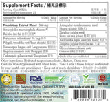 Plum Flower™️ Gui Pi Teapills - supplement facts