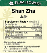 Plum Flower™️ Shan Zha extract granule-supplement facts