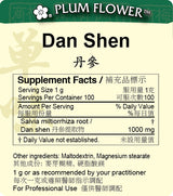 Plum Flower™️ Dan Shen extract granule-supplement facts