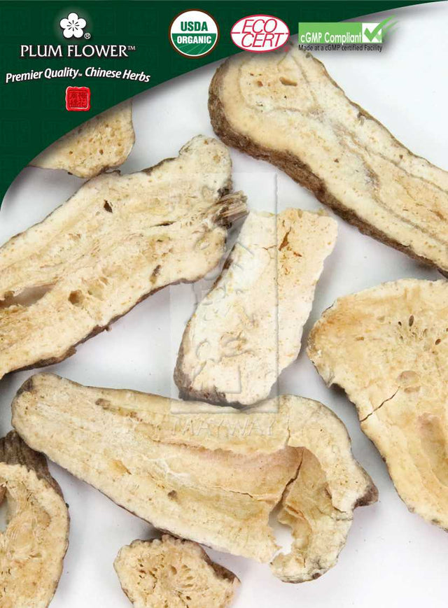 Plum Flower™️ Bai Zhu, unsulfured- Certified Organic