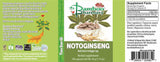 Bamboo Pharmacy™️ Notoginseng Capsules - full label