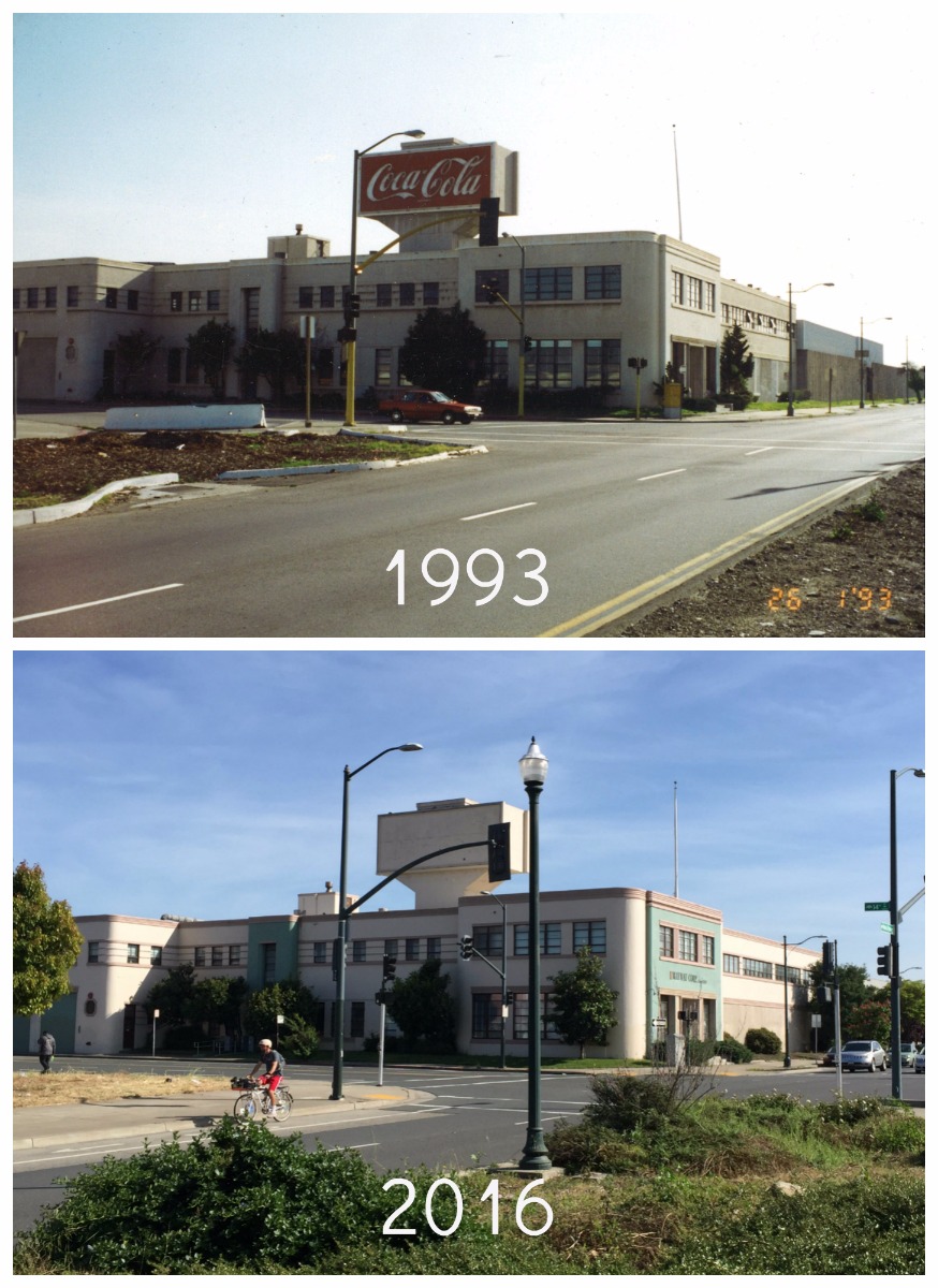 Coca Cola building 1993 vs Mayway building 2016