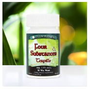 image of a bottle of four substances si wu tang on top of herbs